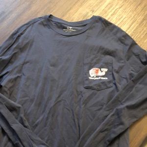 Vineyard Vines dark blue long sleeve tshirt